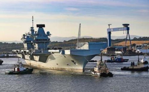 英最新航母威尔士亲王号漏水一幕 军方尴尬承认(英国威尔士航母排水量)