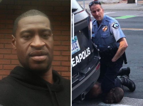 白人警察跪黑人颈部7分钟导致窒息死亡,彻底点燃美国黑人们的怒火