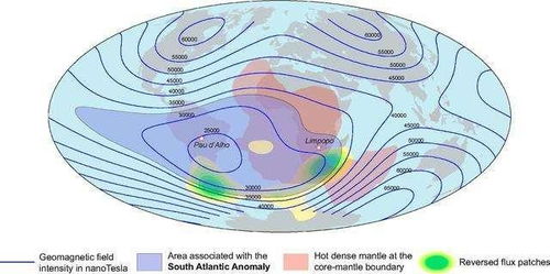 南大西洋现磁场异常,是地球磁场要翻转吗 专家称或出现独立磁场