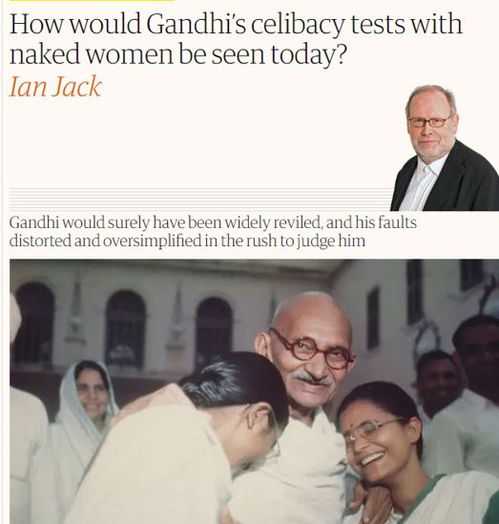 被揭 黑历史 ,印度的民族英雄甘地雕像危险了