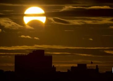 银川可见 今年全球唯一一次日环食明天上演