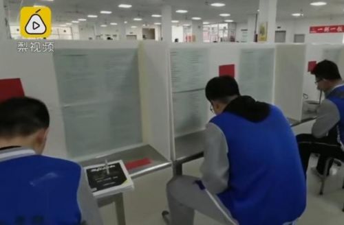 高三就餐隔离板上印满考点 为什么这么做原因始末曝光惹网友心疼