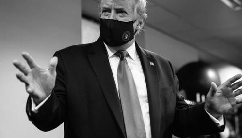 特朗普一反常态发戴口罩照片称是 爱国 美媒揭背后原因
