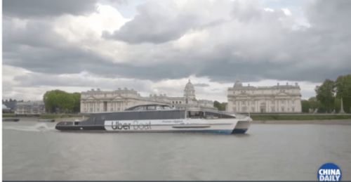 城会玩 优步在伦敦推出水上 打船 服务,有望替代地铁和公交车