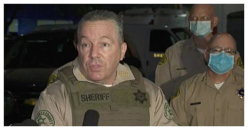 美国洛杉矶县两名警察遭枪击,特朗普怒斥枪手 畜生
