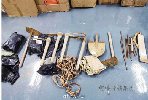 浙江查获特大盗墓团伙 盗墓者偷万余块墓砖制成砚台出售