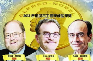 2013年诺贝尔医学奖揭晓 美德3专家获奖 图