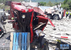 哥伦比亚发生连环交通事故 造成8死14伤 