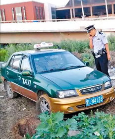 哈西野地中惊现神秘出租车 原是司机为省停车费