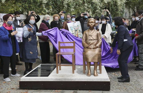 柏林当地议会决定 慰安妇 雕像继续公开展出,日本表示遗憾