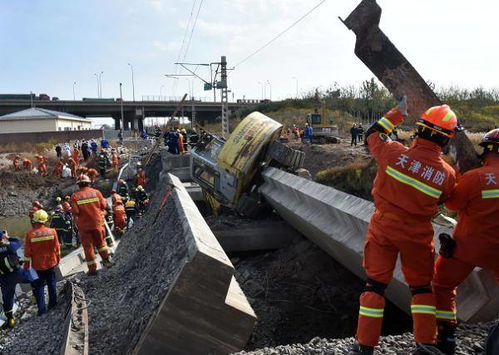 天津铁路桥坍塌共造成7死5伤 事故原因正在调查中