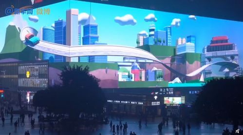 重庆现3788平方米裸眼3D巨幕,市民观看无需任何设备 网友 厉害了 