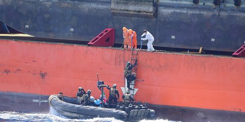 海盗袭击 振华7号 商船,中国籍船员受枪伤