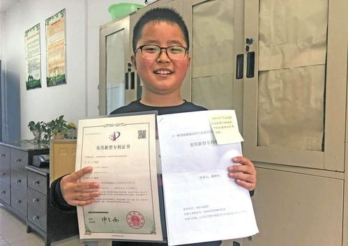 厉害 小学生发明新型书包获国家专利