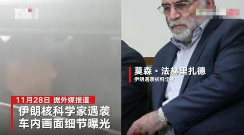 伊朗核科学家遭暗杀细节曝光 死亡现场图 车内三人流血不止