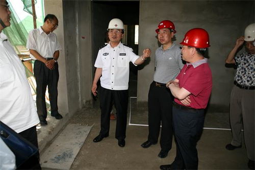 郝光东副市长视察包头市特殊违法犯罪嫌疑人员治疗中心建设工作
