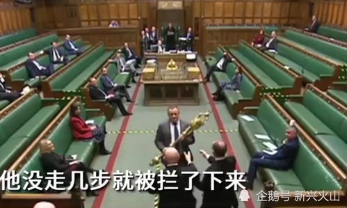 英议员不满法案修改,夺走女王权杖大闹会场,上演英版丐帮大会