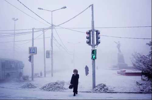 震惊 俄罗斯小学生在零下51度居然干这种事