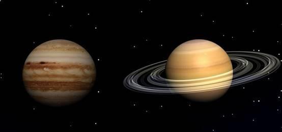 罕见 土星木星上演 星星相吸 ,网友 玛雅预言或将成真