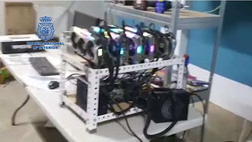 西班牙警方突袭加密货币矿场 缴获 RTX 3080 显卡 21台矿机