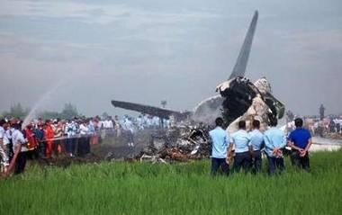印尼客机撞地起火21人丧生 机上没有中国公民 