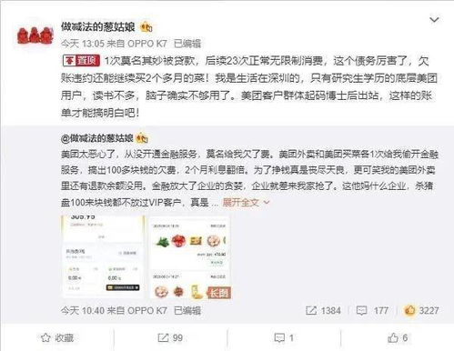 网上买菜莫名被开通 美团月付 ,逾期或影响个人征信