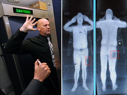 英国曼彻斯特机场首推 裸体扫描 检查隐藏物品 