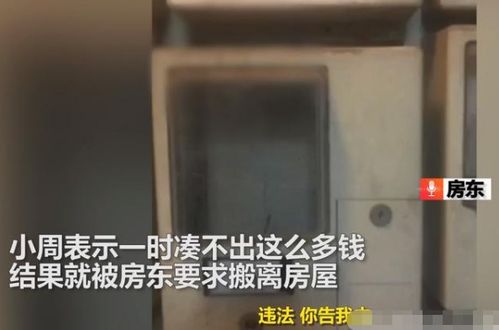 上海一小伙租房后中介跑路,仅住一个月遭房东驱赶 你喊警察吧