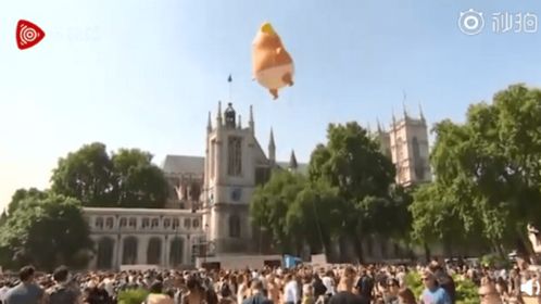 特朗普宝宝气球将安家伦敦博物馆,馆长 捕捉反抗的特殊时刻
