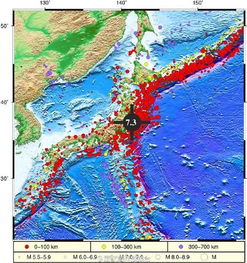 日本7.3级地震引发海啸 流往大海河水因海啸逆流