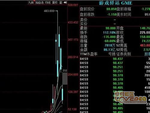 美国散户带头人一天亏1300万美元 