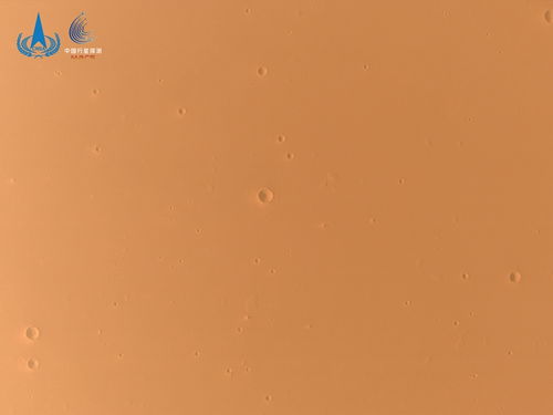 天问一号 传回火星巡视区高分辨率影像