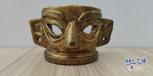 这个泰顺匠人用大米做出 三星堆 黄金面具,被新华社点赞
