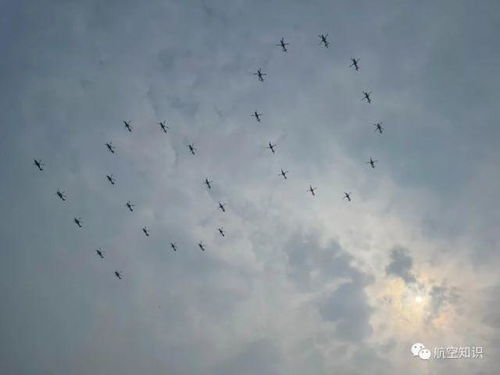 看 今天北京上空的战机编队
