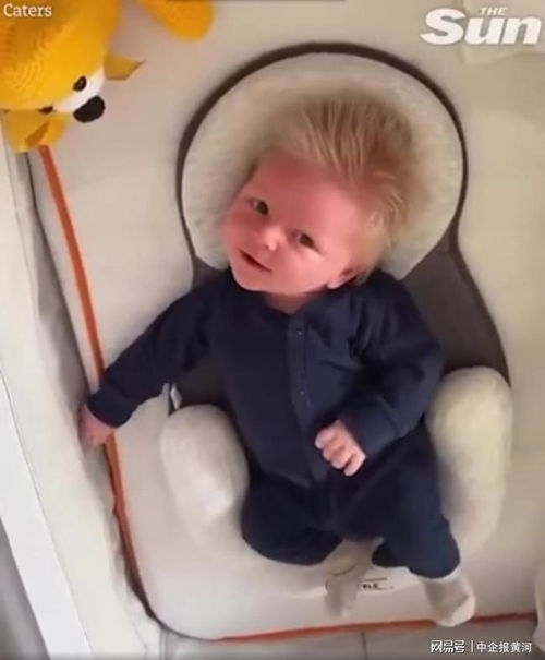 有着 如出一辙 的发型,婴儿因神似英首相约翰逊走红 