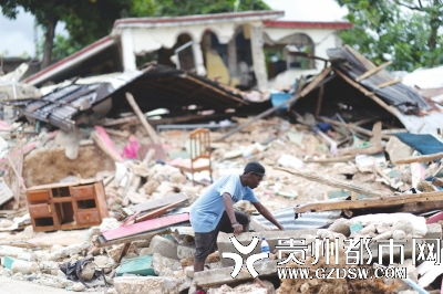 海地西部地震死亡人数升至1419人 