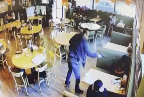 美国华人男女餐厅被枪杀 凶手神情镇定 开枪后等了20秒才离开