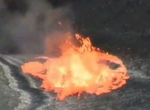 要是人掉进了火山会怎么样呢 