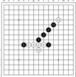 五子棋开局必胜走法,求浦月花月