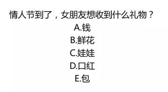 注意 情人节男友一题都答不对,我还留着你过年干嘛 