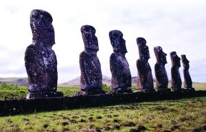 智利复活节岛石像之谜,神秘的巨石像有什么秘密? 智利复活节岛石像壁纸