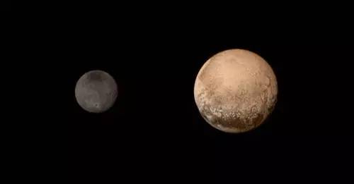 人类首次获得冥王星高清照片