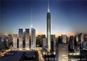 深圳最高楼,平安金融大厦 600米 深圳最高的建筑排名