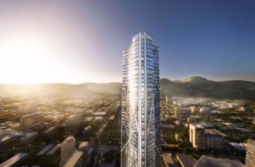 云南第一高楼将诞生 高度达到407米有77层,就在昆明
