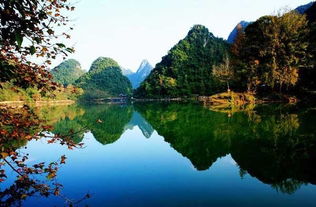 贵州最大的人工湖 红枫湖