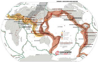 全球地震带分布 
