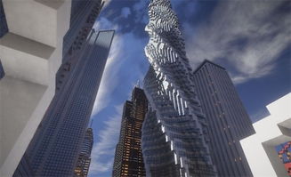 世界最高的住宅大厦 芝加哥螺旋塔高约610米