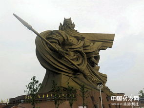 荆州关公圣像高达58米 关公义园