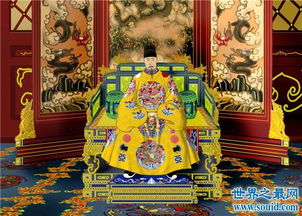 大清皇帝画像展示王朝兴衰,光绪皇帝失去威严气势 