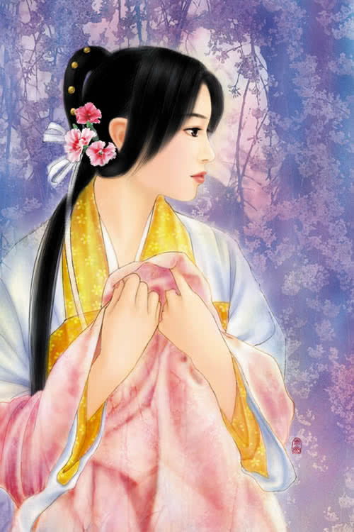 中国古代美女画像,23幅古代美女画像真实,愿用一生,换你半世快活